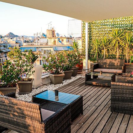 شقة Renovated Studio With Roof Garden Access, 15 M Walk To Acropolis أثينا المظهر الخارجي الصورة