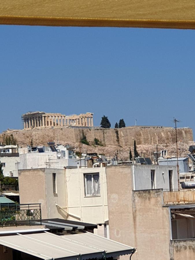 شقة Renovated Studio With Roof Garden Access, 15 M Walk To Acropolis أثينا المظهر الخارجي الصورة